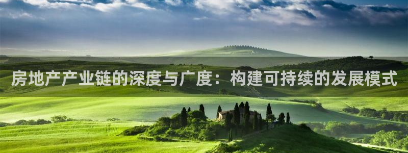 新宝5代理注册：房地产产业链的深度与广度：构建可持续的发展模