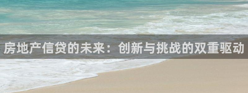 新宝5内部：房地产信贷的未来：创新与挑战的双重驱动