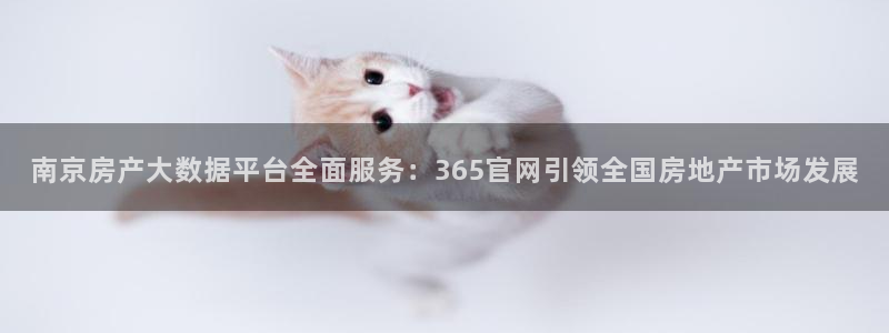 新宝5登录入口网址：南京房产大数据平台全面服务：365官网引