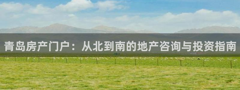 新宝股东王听2 5 5：青岛房产门户：从北到南的地产咨询与投