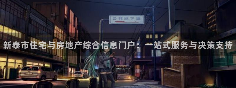 新宝5公司：新泰市住宅与房地产综合信息门户：一站式服务与决策