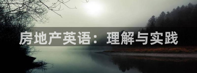 新宝5电脑：房地产英语：理解与实践