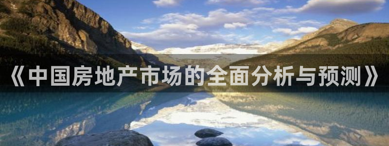 新宝5招商222111：《中国房地产市场的全面分析与预测》