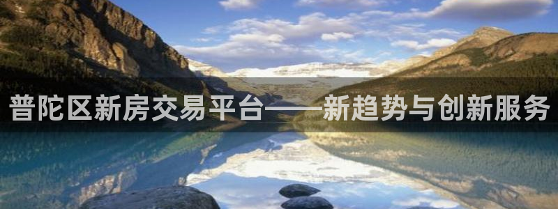 新宝5下载注册：普陀区新房交易平台——新趋势与创新服务