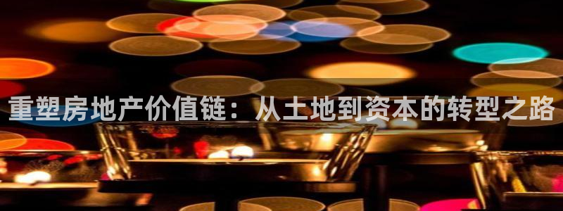 新宝5台卡：重塑房地产价值链：从土地到资本的转型之路