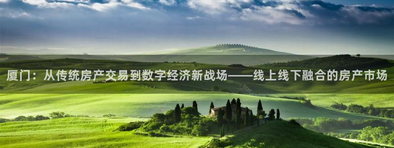 新宝娱乐5：厦门：从传统房产交易到数字经济新战场——线上线下