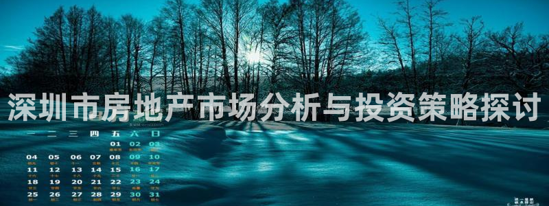5新宝：深圳市房地产市场分析与投资策略探讨