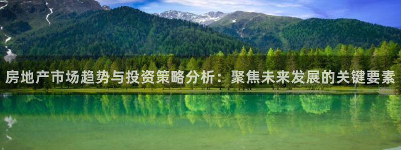 新宝5线路：房地产市场趋势与投资策略分析：聚焦未来发展的关键