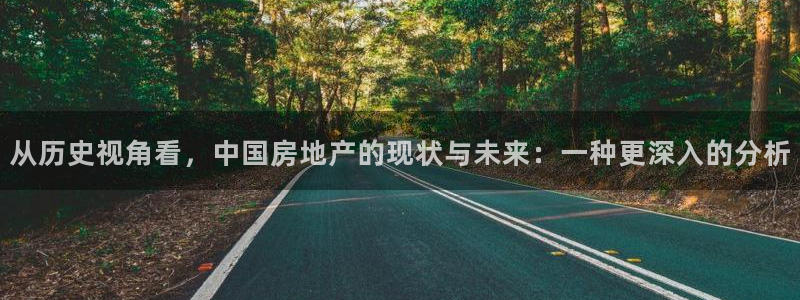 新宝5台卡：从历史视角看，中国房地产的现状与未来：一种更深入