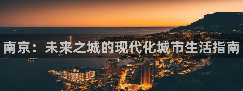 新宝5线路：南京：未来之城的现代化城市生活指南