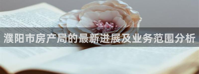 新宝5授权：濮阳市房产局的最新进展及业务范围分析