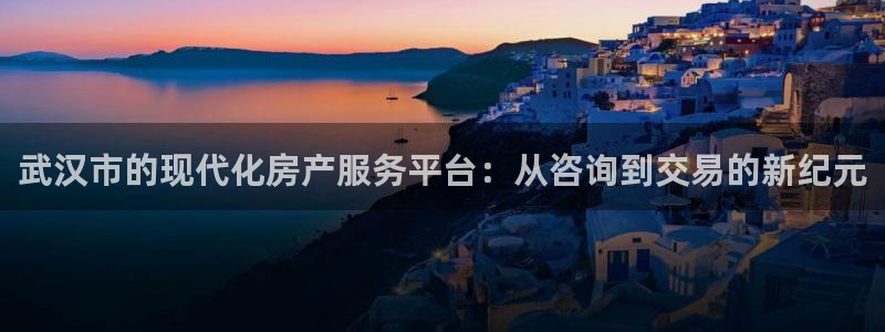新宝gg5：武汉市的现代化房产服务平台：从咨询到交易的新纪元