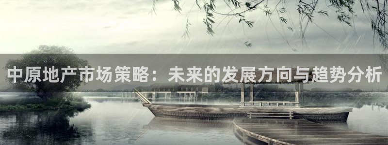 新宝5测登录：中原地产市场策略：未来的发展方向与趋势分析